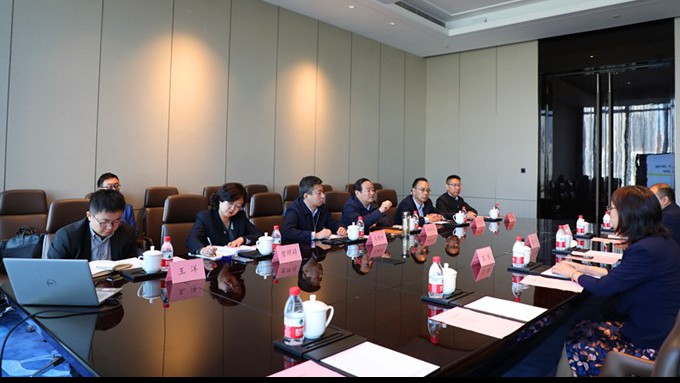 武威市委副書記、市長周偉一行與甘肅文旅集團(tuán)交流座談